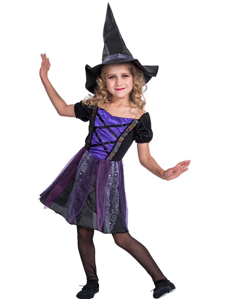 F68146-2 witch costume for girls